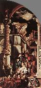 HOLBEIN, Hans the Younger The Oberried Altarpiece (right wing) sf oil painting on canvas